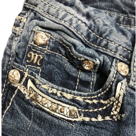 MISS ME Boot Cut Jeans - Picture 4 of 11